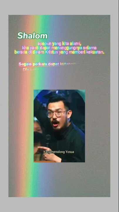 KUAT DI DALAM KRISTUS || Ps MICHAEL GUNAWAN || Story wa Rohani Kristen #shorts
