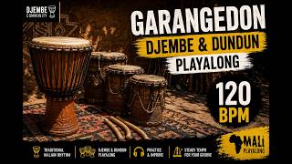 Garangedon – Djembe & Dundun Playalong | 120 BPM | Traditional Mali Rhythm