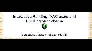 Interactive Reading and AAC Users