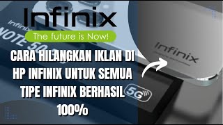 Cara Hilangkan Iklan Di HP Infinix Untuk Semua Tipe HP Infinix