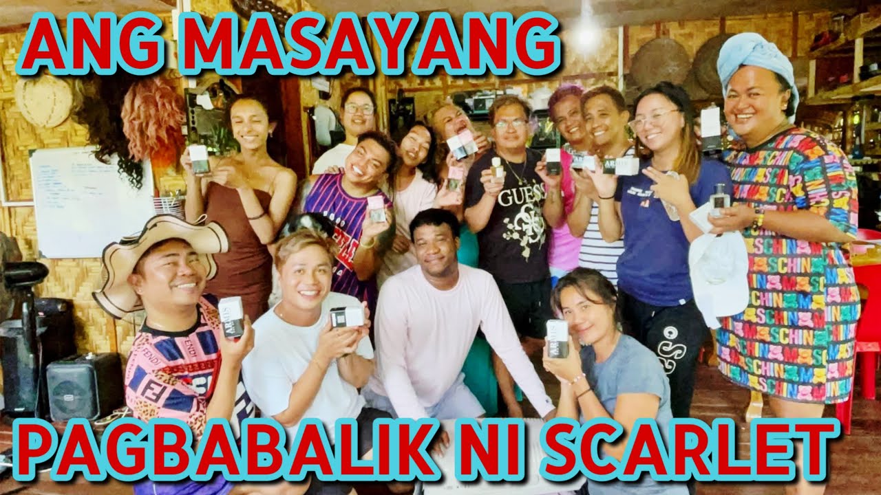 Ang MASAYANG PAGBABALIK ni @Scarlet Dark  / MOMSHIE G