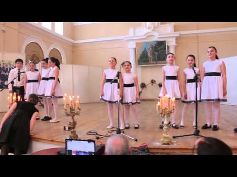 1 სკოლის 4-V კლასის გამოსაშვები ღონისძიება