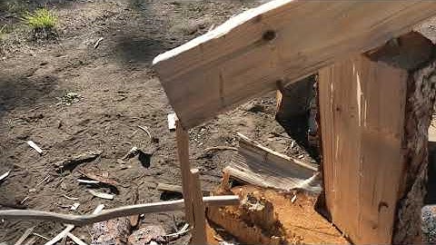 Siberian Deadfall Trap ( Кулёмка ) koolyoomka