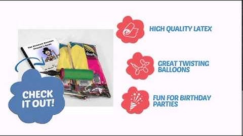 Deluxe Balloon Kits w/ Instruction - ClownAntics.com