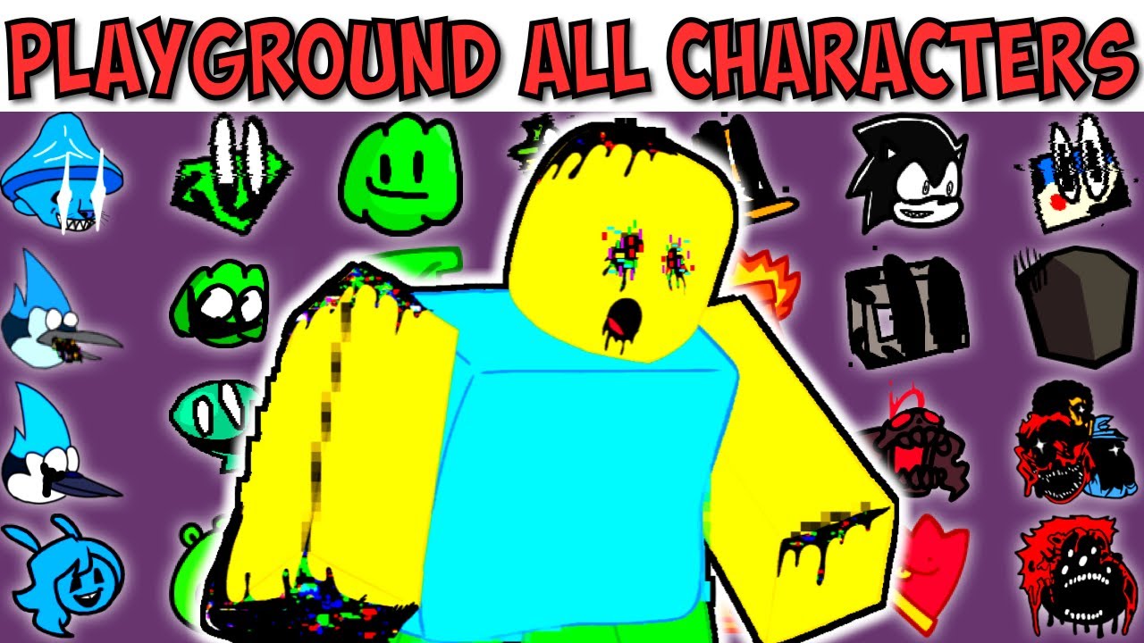 FNF Character Test | Gameplay VS My Playground | ALL Characters Test