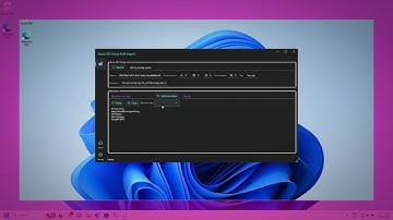 Azure AD Group Bulk Import