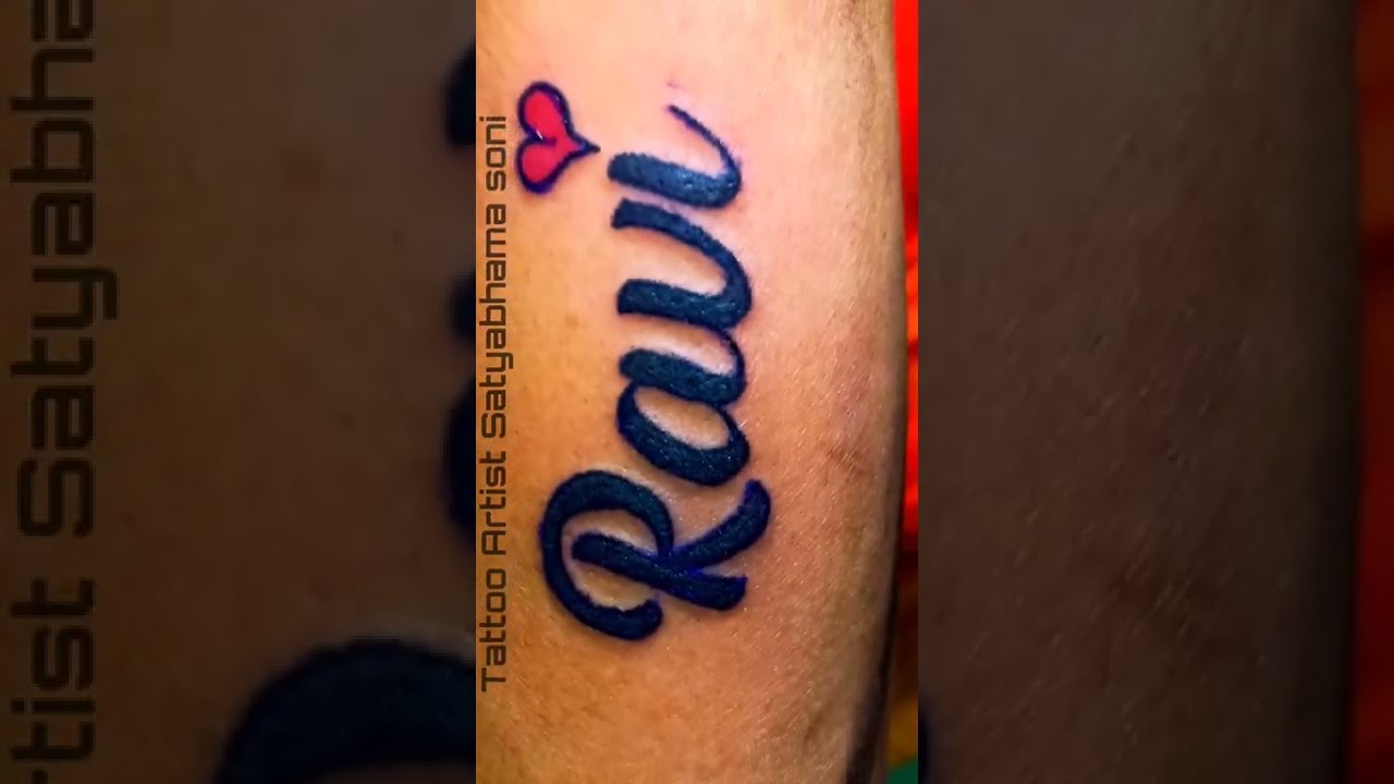 Signature tattooz  Name tattoo Done by Nitin gautam signaturetattooz   Facebook