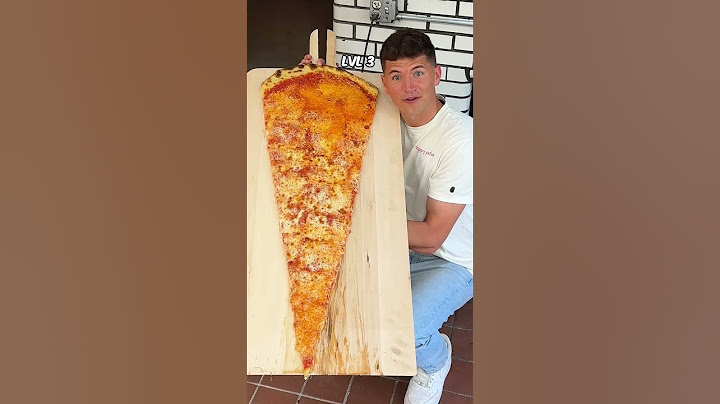 3 Levels Of Pizza