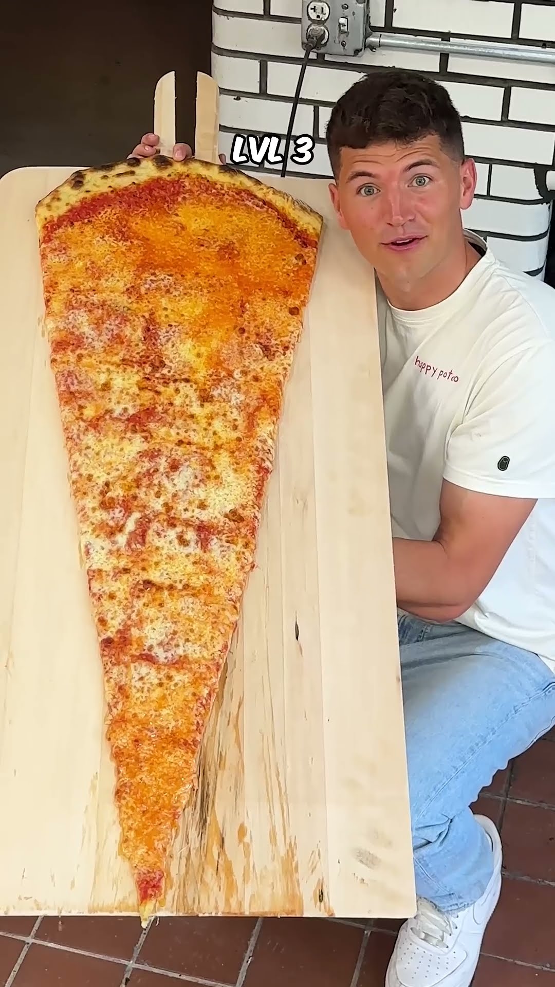 3 Levels Of Pizza