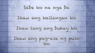 Video thumbnail of "Sabe ko na nga ba"