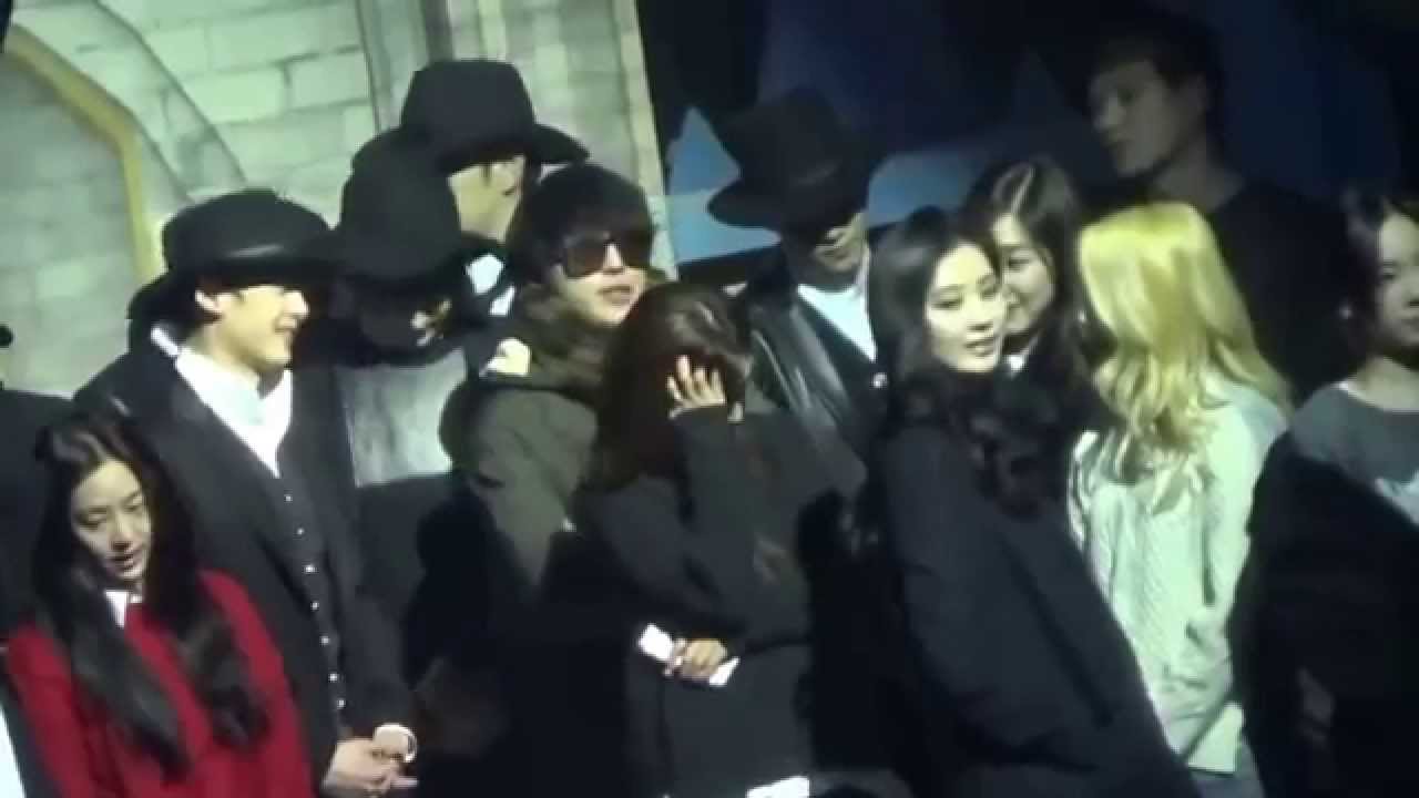 [FANCAM] 141226 Yongseo moment- SNSD & CNBlue KBS Gayo Daejun Rehearsal