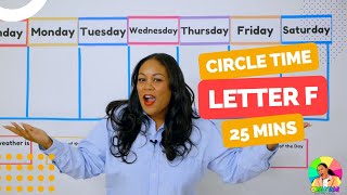 circle time with ms monica songs for kids letter f number 10 episode 3