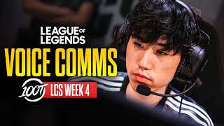 The Craziest League of Legends Match! | 100T LCS Voice Comms Week 4