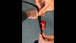 How to correctly prepare and wear a Chronotrack timing chip
