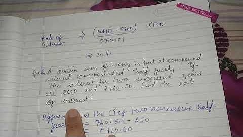 ICSE Class 9th Selina Publication Compound Interest Exercise 2C Question No. 2