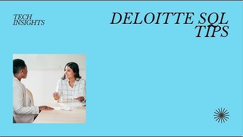 Top Deloitte SQL Interview Questions with Examples