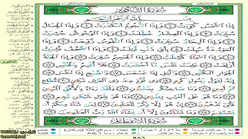 القرآن الكريم مرتل جزء ٣٠ للقارئ صلاح بو خاطر boukhater saleh quran karim moratel partie 30