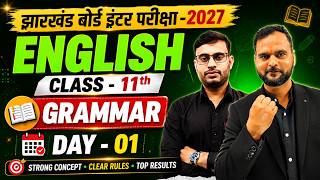 11th English Grammar 2027 | day - 01 | class 11 English jac board 2027 | ypy mathematics