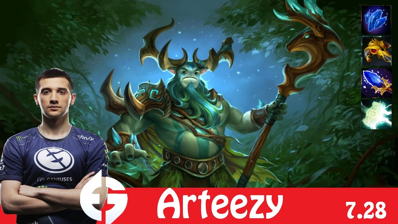 [DOTA 2] EG.Arteezy the NATURE'S PROPHET [OFFLANE] [7.28]