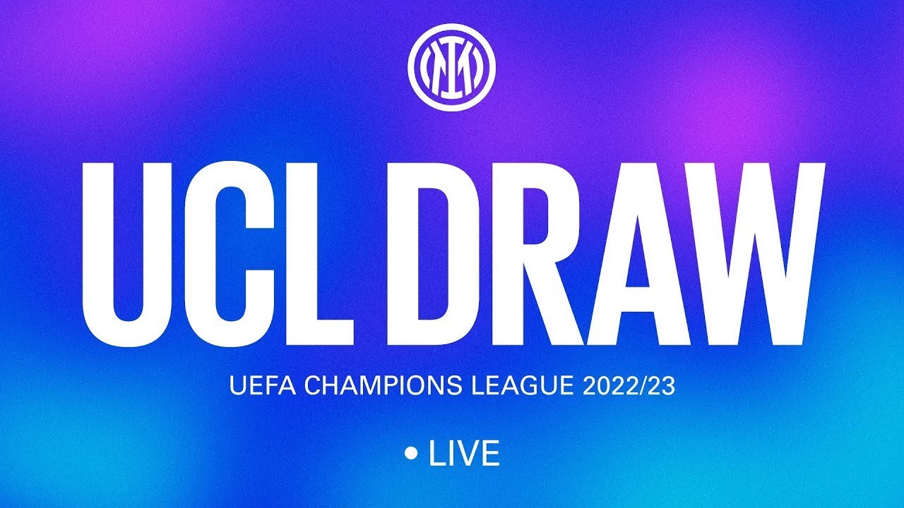 LIVE STREAMING 2022/23 UEFA CHAMPIONS LEAGUE DRAW 🔮⚫🔵