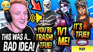 Tfue Plays *SQUADS FILLS* For The FIRST Time With BIG FANS &amp; They FREAK OUT! (HILARIOUS REACTIONS!)