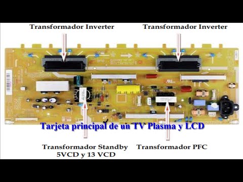 Fuente de alimentación de una TV Plasma y LCD