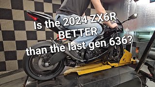 2024 ZX6R Slip On Exhaust Testing and Tuning!