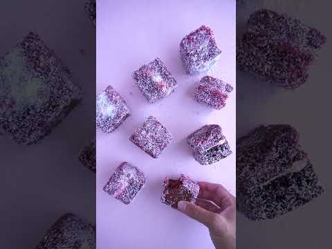 Red Velvet Lamingtons recipe