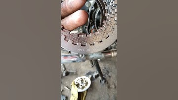 how to install Japanese clutch plate pressure plate yamaha ybr 125 #shorts #youtubeshorts