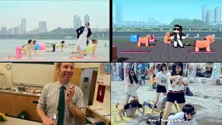 Gangnam style Vs Minecraft Shawnigan Style Vs Sabsh Style Resimi