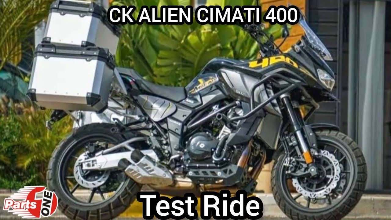 Test Ride CK ALIEN CIMATI 400 الدراجة المستحيلة🔥💯
