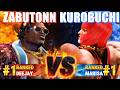 SF6⚡Zabutonn (#1 Ranked DeeJay) vs Kurobuchi (#1 Ranked Marisa)⚡High Level Gameplay