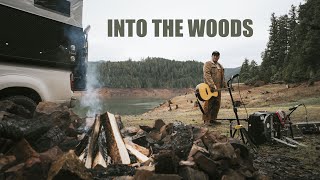 I went into the woods to record music...