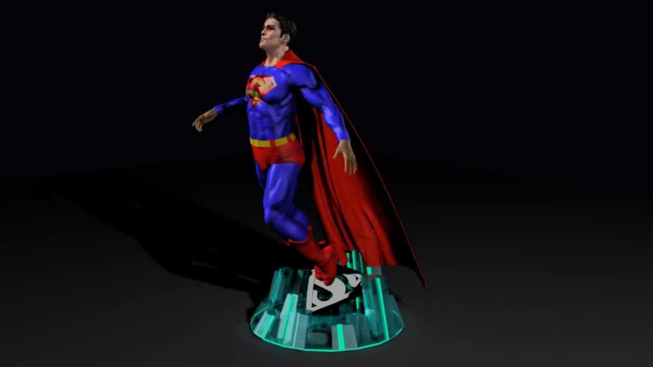 Superman Zbrush 3d Max mpeg4- HD (720p) - YouTube
