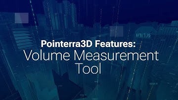 Pointerra3D CORE - Volume Measurement Tool