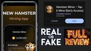 Hamster Miner App Real Or Fake - Hamster Miner App Review - Hamster Miner Tap & Mine App screenshot 3
