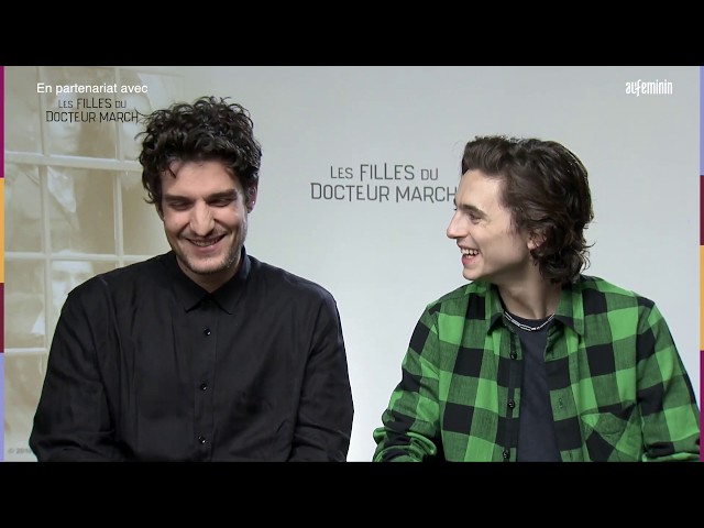 Timothée Chalamet — Timothée with Louis Garrel