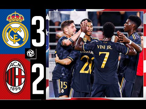 Real Madrid 3-2 AC Milan | Highlights | Los Ángeles