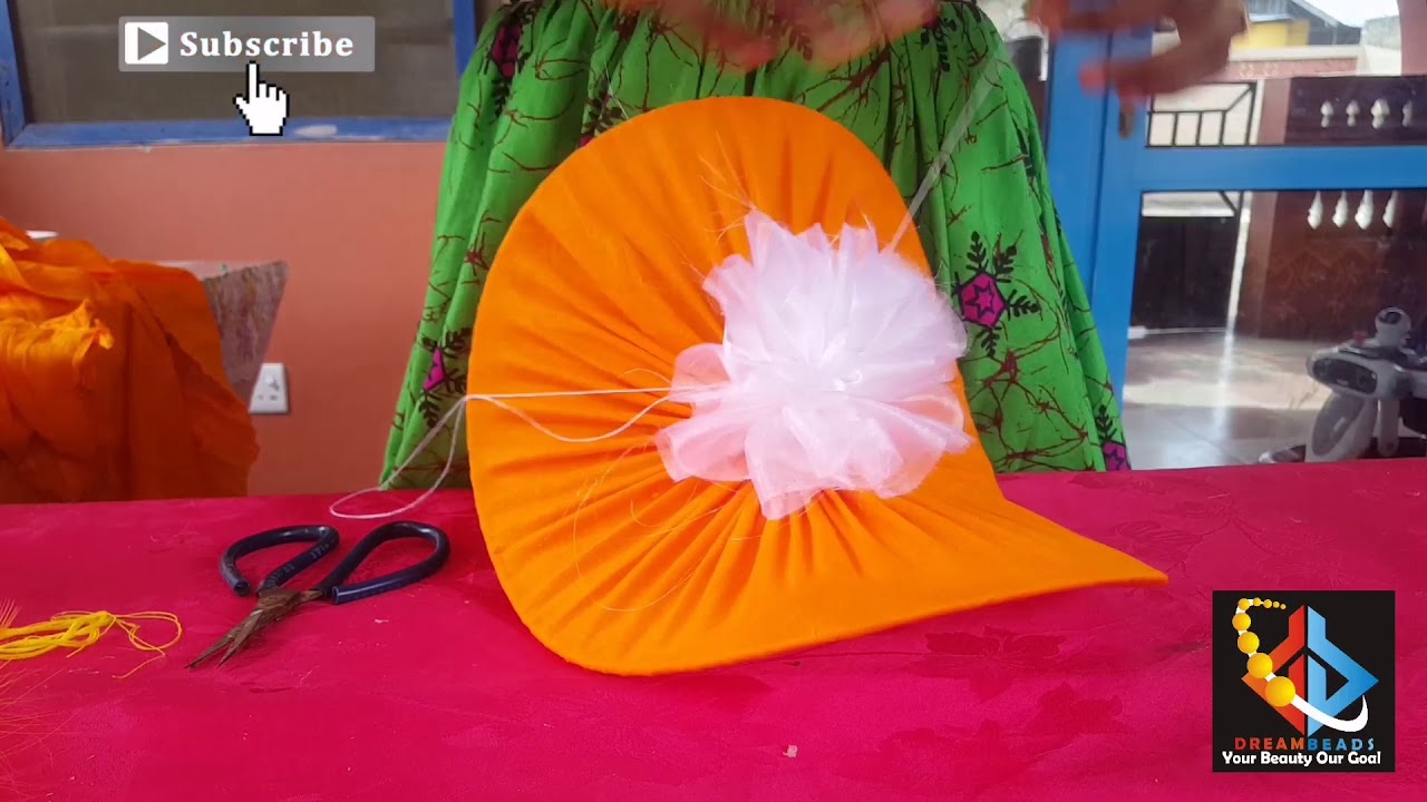 How to make a wired hat fascinator