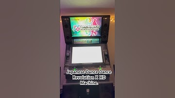 Finally purchased a Dance Dance Revolution Machine. This is the DDR X Machine and its Japanese model