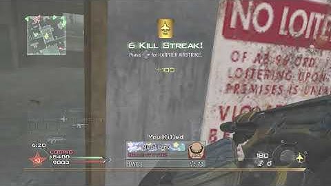 MW2 - Harrier Streak On Terminal With Javelin Multi-Kill [2020]