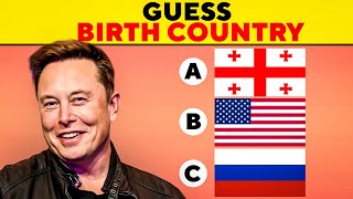 Guess Celebrity's Place of Birth | Celebrity Quiz | Country Quiz screenshot 5