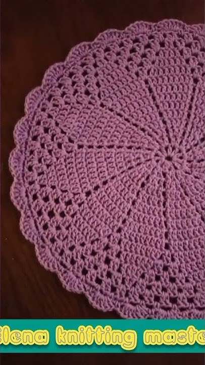 салфетка ажурная, ручная работа, крючком 2,0, нитки фиалка, 100 %хлопок ...