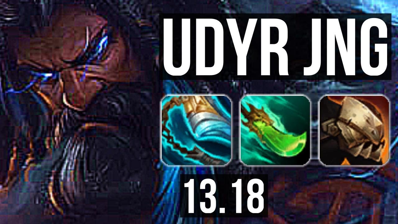 UDYR vs BEL'VETH (JNG) | 2500+ games, 13/2/14, 8 solo kills, 1.6M mastery | EUW Master | 13.18