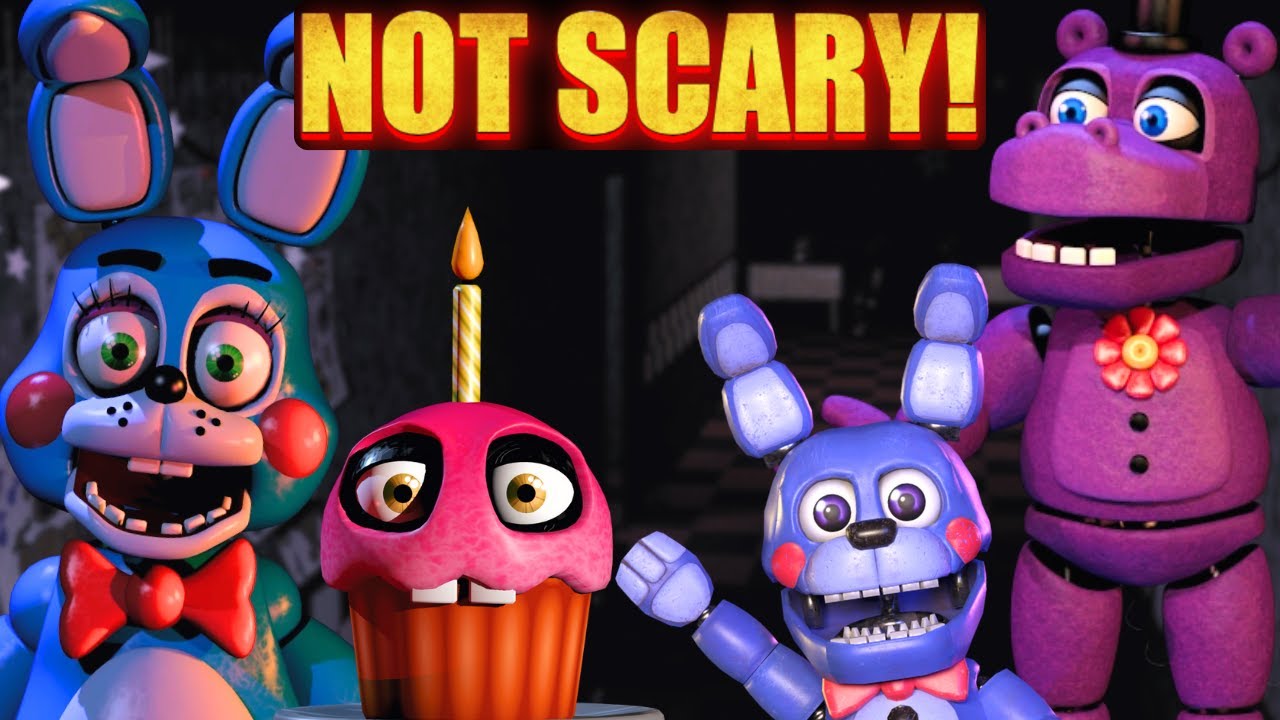 the-least-scariest-animatronic-in-every-fnaf-game-youtube