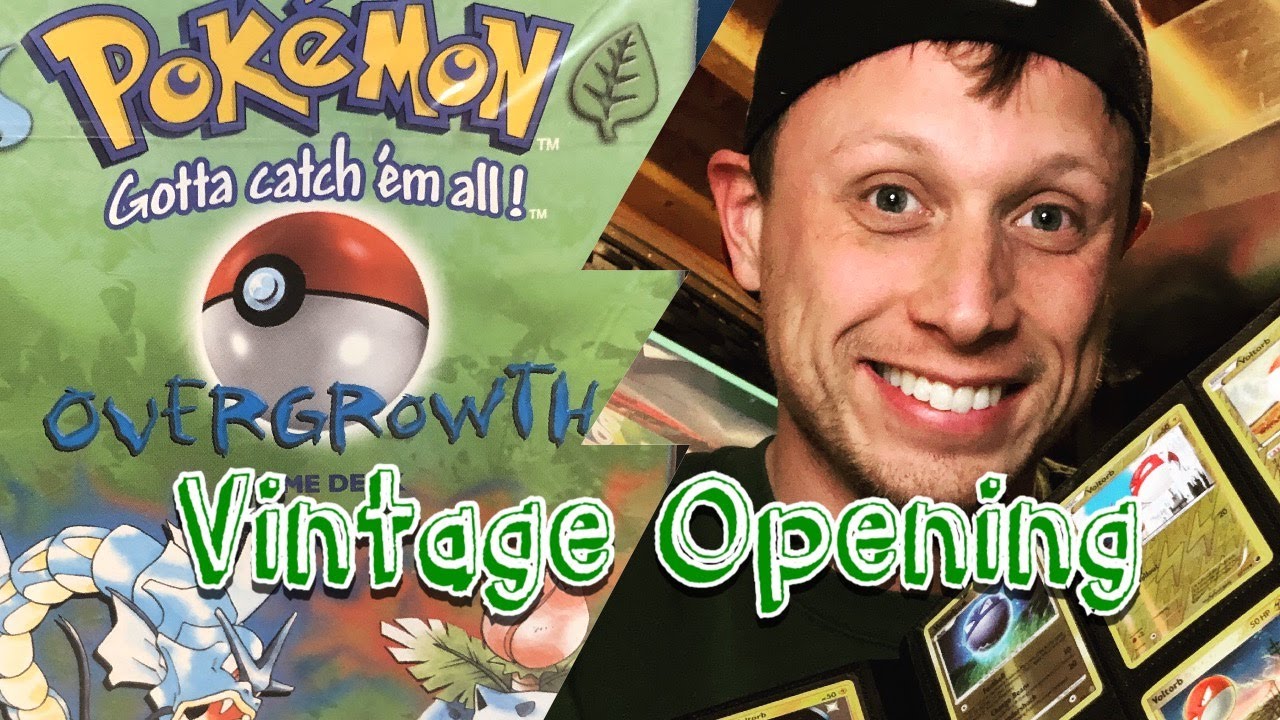 Base Set Overgrowth Theme Deck Opening (1999)