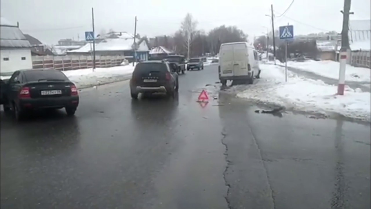 Авария саранск мерседес