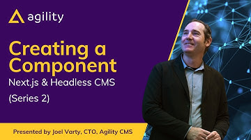 Creating a Component I Next.js & Headless CMS