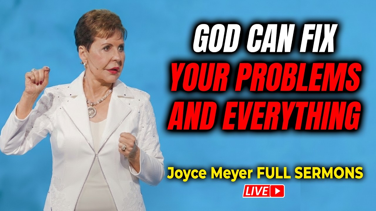 Joyce Meyer Full Sermons 🔴 God Can Fix Your Problems And Everything 🔥🙏 Best Motivational Speech