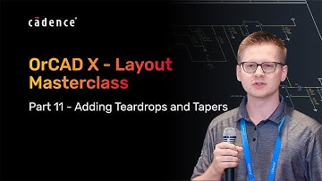 OrCAD X How To Series - Part 11 - Adding Teardrops and Tapers